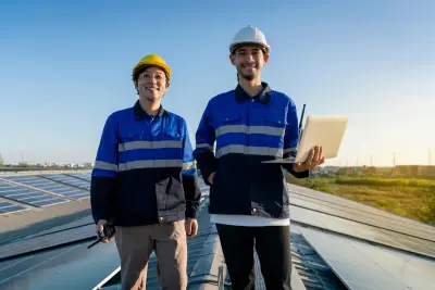Painéis solares e energia